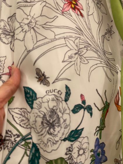 กุชชี่ เสื้อเชิ้ต แขนยาว สภาพใหม่เอี่ยม  รูปที่ 9