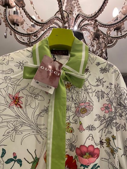 กุชชี่ เสื้อเชิ้ต แขนยาว สภาพใหม่เอี่ยม  รูปที่ 4