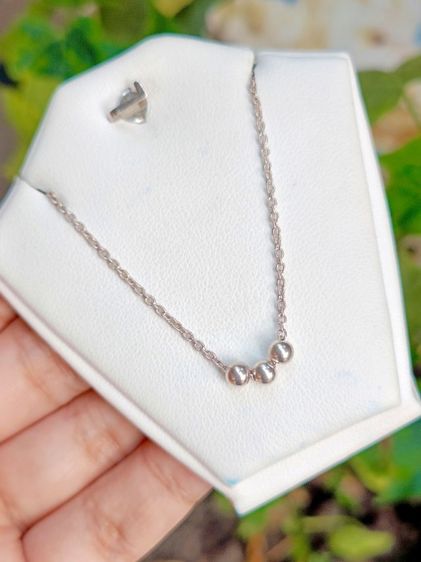 สร้อยคอเงินแท้ ระย้าน่ารักๆ รูปที่ 4