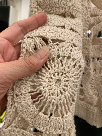 หลุยส์วิตตอง เสื้อแขนยาว เนื้อผ้าไหมพรมอิตาลีเส้นเล็ก ถักทั้งตัว รูปที่ 8