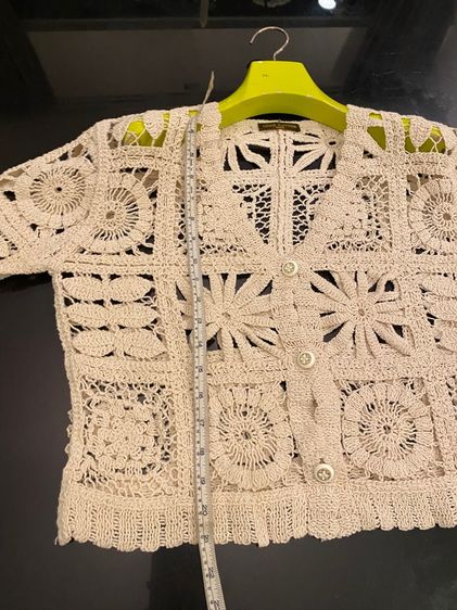 หลุยส์วิตตอง เสื้อแขนยาว เนื้อผ้าไหมพรมอิตาลีเส้นเล็ก ถักทั้งตัว รูปที่ 10