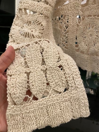 หลุยส์วิตตอง เสื้อแขนยาว เนื้อผ้าไหมพรมอิตาลีเส้นเล็ก ถักทั้งตัว รูปที่ 4