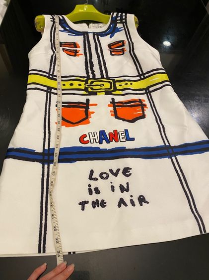 ชาแนล เดรส สภาพใหม่เอี่ยม เนื้อผ้าดีมาก รูปที่ 9