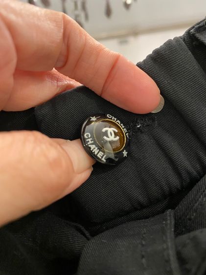 ชาแนล กางเกงขากว้างทรงบาร์เรล สวย มากสภาพใหม่เอี่ยม  รูปที่ 5