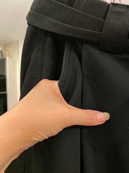 ชาแนล กางเกงขากว้างทรงบาร์เรล สวย มากสภาพใหม่เอี่ยม  รูปที่ 6