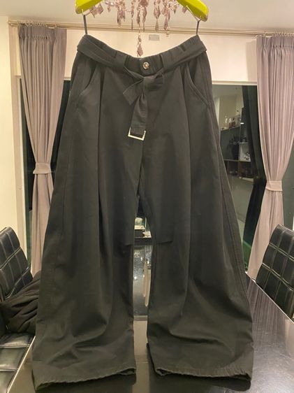 ชาแนล กางเกงขากว้างทรงบาร์เรล สวย มากสภาพใหม่เอี่ยม  รูปที่ 4