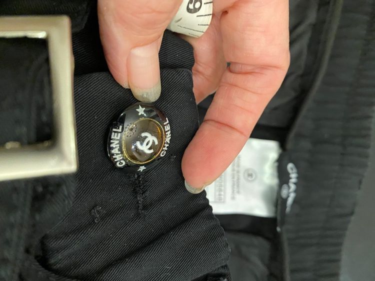 ชาแนล กางเกงขากว้างทรงบาร์เรล สวย มากสภาพใหม่เอี่ยม  รูปที่ 16