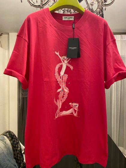 อีฟแซงค์ลอรองญ์ เสื้อยืดแขนสั้น สภาพใหม่เอี่ยม