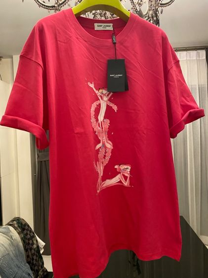 อีฟแซงค์ลอรองญ์ (ติดจองค่ะ)เสื้อยืดแขนสั้น สภาพใหม่เอี่ยม รูปที่ 2