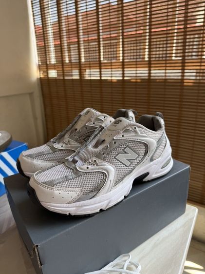 New Balance 530 White Silver Metallic รูปที่ 3