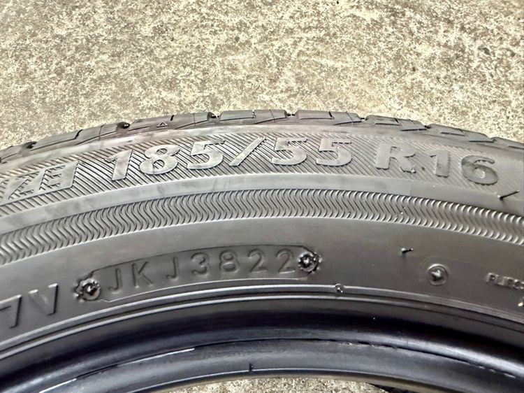 ยางเปอร์เซ็นต์ขอบ 16” ยี่ห้อ BRIDGESTONE รุ่น ECOPIA EP300 ขนาด 185-55R16 ปี 22 ดอกยางสวยพร้อมใช้งาน รูปที่ 4