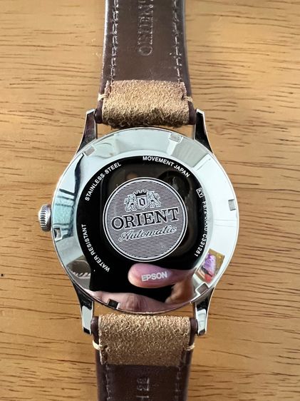 นาฬิกา Orient Bambino ขนาด 42 มม. สีเขียว มือสอง รูปที่ 3