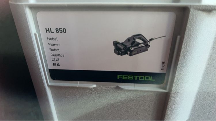 กบไฟฟ้า Festool HL-850 ครบเซ็ต