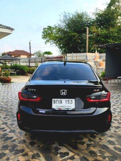 Honda City 2020 1.0 RS Sedan เบนซิน ไม่ติดแก๊ส เกียร์อัตโนมัติ ดำ รูปที่ 3