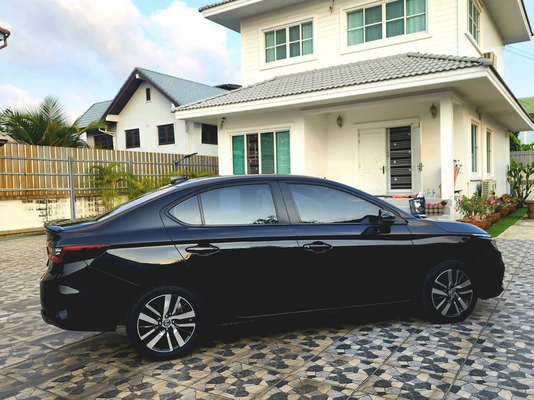Honda City 2020 1.0 RS Sedan เบนซิน ไม่ติดแก๊ส เกียร์อัตโนมัติ ดำ รูปที่ 2