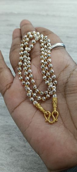 สร้อยคอทองคำขาวงานจิวเวอร์รี่ใส่อาบน้ำได้ยาว 20 นิ้วช่วงเนินอก รูปที่ 8