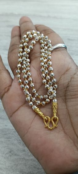 สร้อยคอทองคำขาวงานจิวเวอร์รี่ใส่อาบน้ำได้ยาว 20 นิ้วช่วงเนินอก รูปที่ 7