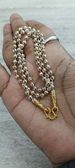 สร้อยคอทองคำขาวงานจิวเวอร์รี่ใส่อาบน้ำได้ยาว 20 นิ้วช่วงเนินอก รูปที่ 2