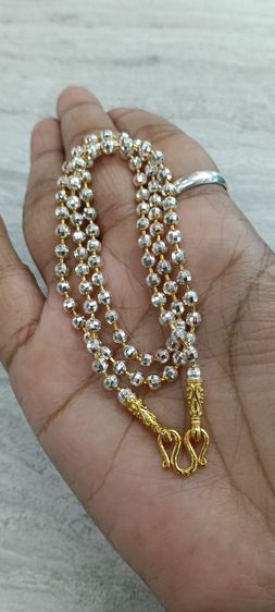 สร้อยคอทองคำขาวงานจิวเวอร์รี่ใส่อาบน้ำได้ยาว 20 นิ้วช่วงเนินอก รูปที่ 15