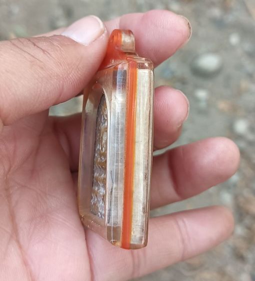 พระสมเด็จกรอบสีเหลือง 1 องค์ รูปที่ 3