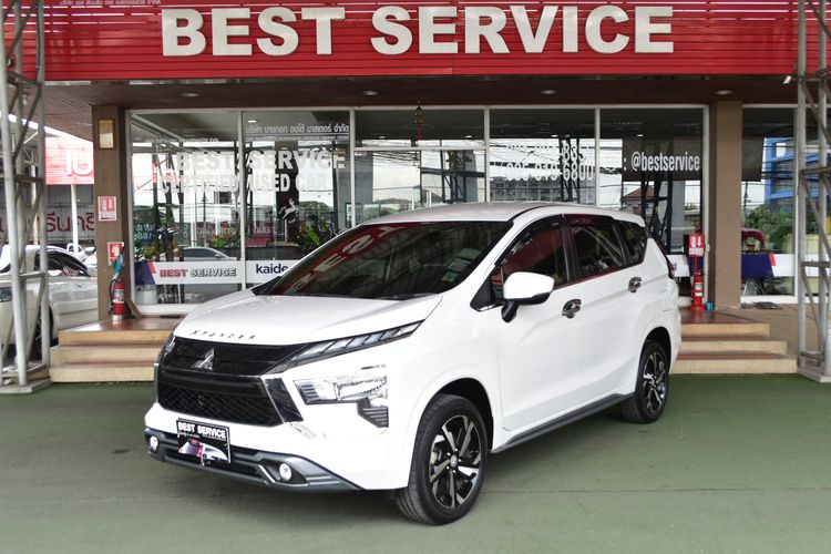 Mitsubishi Xpander 2023 1.5 GT Utility-car เบนซิน ไม่ติดแก๊ส เกียร์อัตโนมัติ ขาว