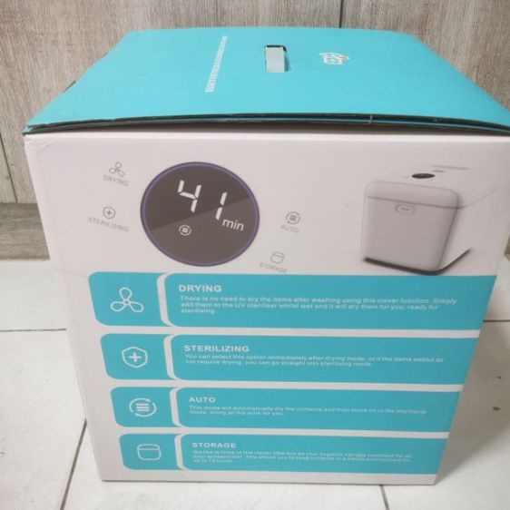 เครื่องอบฆ่าเชื้อและอบแห้งขวดนม Fico UV Sterilizer  Dryer รูปที่ 5