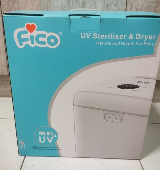 เครื่องอบฆ่าเชื้อและอบแห้งขวดนม Fico UV Sterilizer  Dryer รูปที่ 2