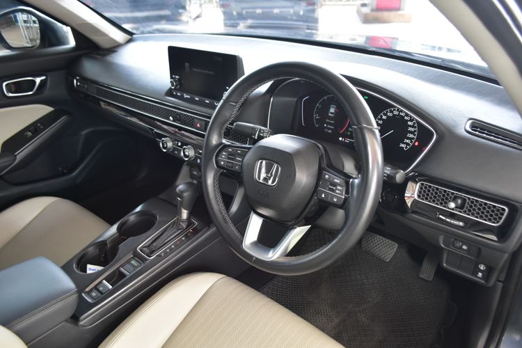 Honda Civic 2023 1.5 EL+ Sedan เบนซิน ไม่ติดแก๊ส เกียร์อัตโนมัติ เทา รูปที่ 3