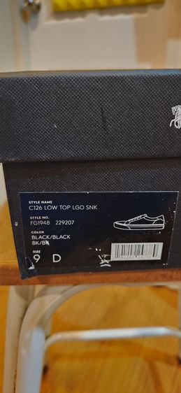 COACH SNEAKER SIZE 42 เทาดำ รูปที่ 7