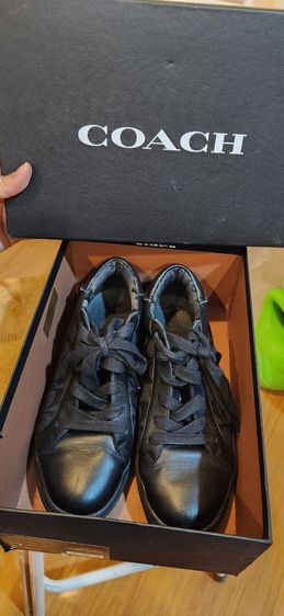 COACH SNEAKER SIZE 42 เทาดำ รูปที่ 5