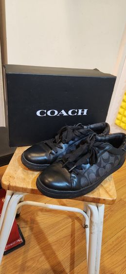 COACH SNEAKER SIZE 42 เทาดำ