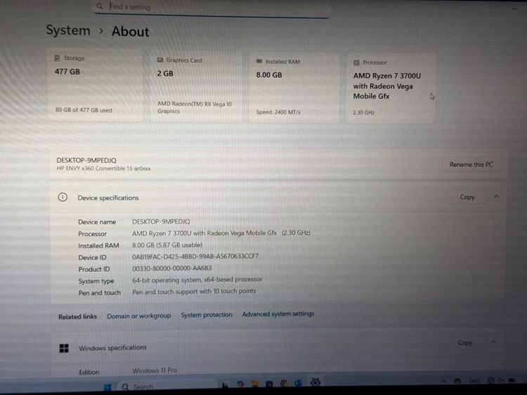 HP ENVY x360 13-AR รูปที่ 8