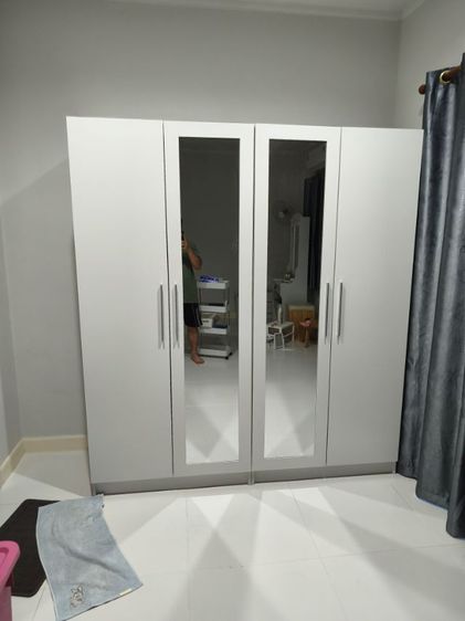 ตู้เสืัอผ้าพร้อมตู้ลิ้นชักมี2ชุดขายชุดละ2200