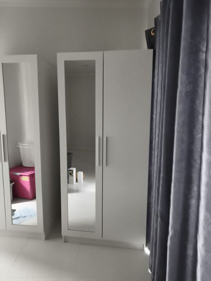 ตู้เสืัอผ้าพร้อมตู้ลิ้นชักมี2ชุดขายชุดละ2200 รูปที่ 5