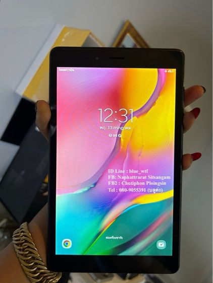 Samsung Tab A 8.0 (2019) จอ8นิ้ว ใส่ซิมโทรได้ Android 11โหลดแอพใช้งานได้ปกติ 