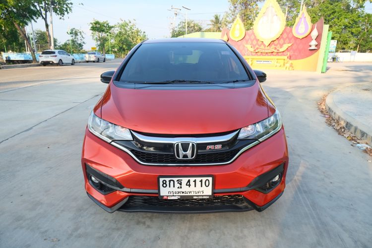 Honda Jazz 2019 1.5 RS i-VTEC Sedan เบนซิน ไม่ติดแก๊ส เกียร์อัตโนมัติ ส้ม รูปที่ 2