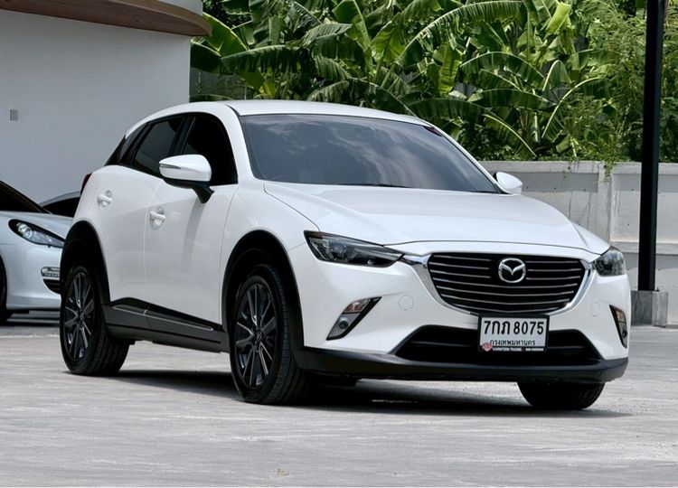 Mazda CX-3 2018 2.0 S Utility-car เบนซิน ไม่ติดแก๊ส เกียร์อัตโนมัติ ขาว รูปที่ 3