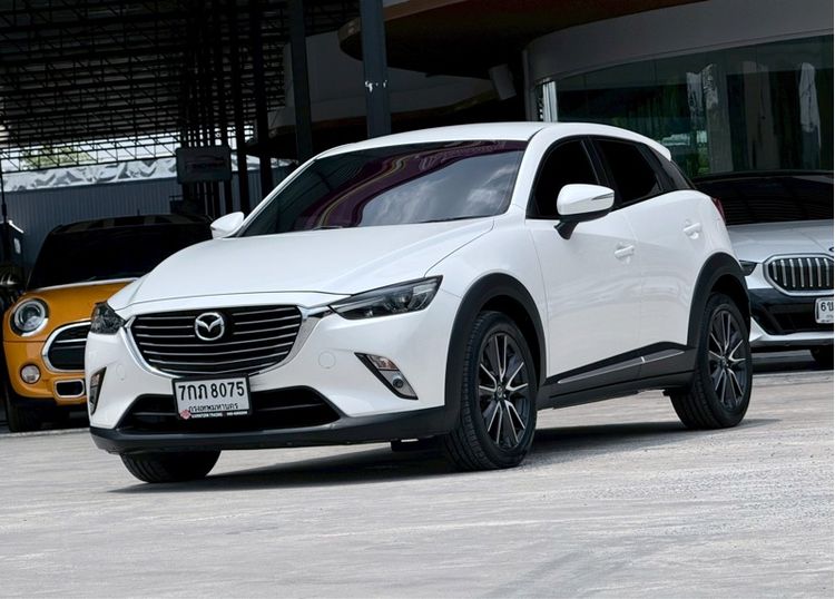 Mazda CX-3 2018 2.0 S Utility-car เบนซิน ไม่ติดแก๊ส เกียร์อัตโนมัติ ขาว