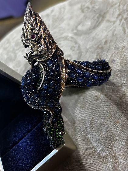 กำไล เงินแท้ ฝังพลอย รูปที่ 2