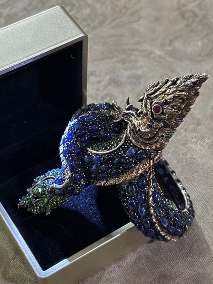 กำไล เงินแท้ ฝังพลอย รูปที่ 5