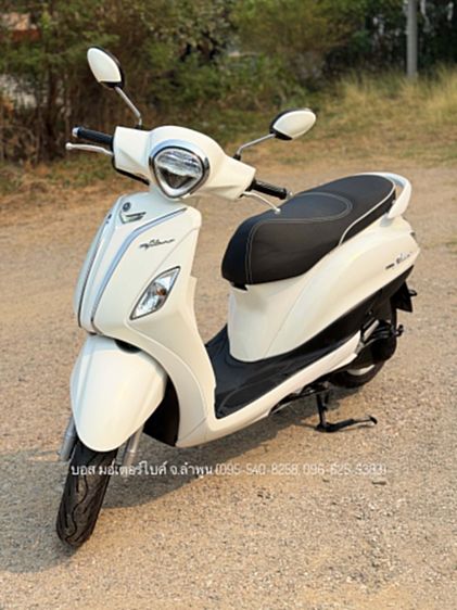 Yamaha GRAND FILANO HYBRID ขาวๆ สวยๆ ปี62(2019) ดาวน์ 5900 ไม่ค้ำ ผ่อนสบายๆ จร้า