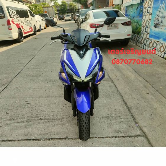 🛵ยังไงก็ขาย AEROX155 ปี 60 เครื่องดี สีสวย สตาร์ทมือ เล่มชุดโอนครบ+เปลี่ยนถ่ายน้ำมันเครื่องฟรี ส่งฟรี30 ก.ม รูปที่ 4