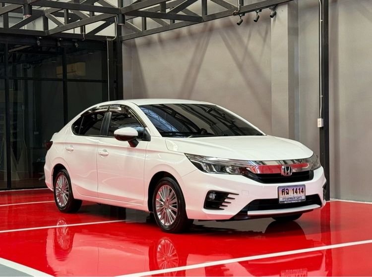 Honda City 2023 1.0 V Sedan เบนซิน ไม่ติดแก๊ส เกียร์อัตโนมัติ ขาว