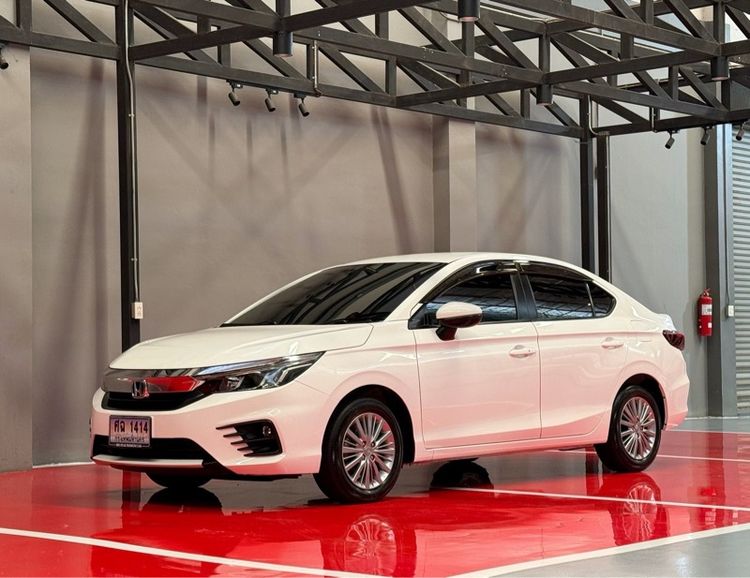 Honda City 2023 1.0 V Sedan เบนซิน ไม่ติดแก๊ส เกียร์อัตโนมัติ ขาว รูปที่ 4