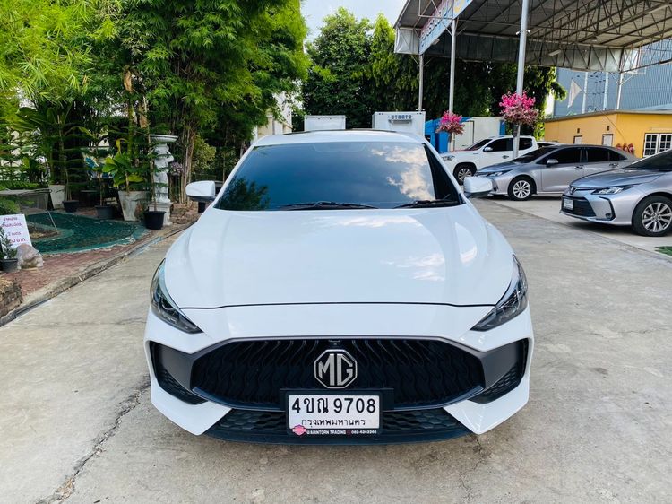MG MG5 2024 1.5 X Sedan เบนซิน LPG เกียร์อัตโนมัติ ขาว รูปที่ 4