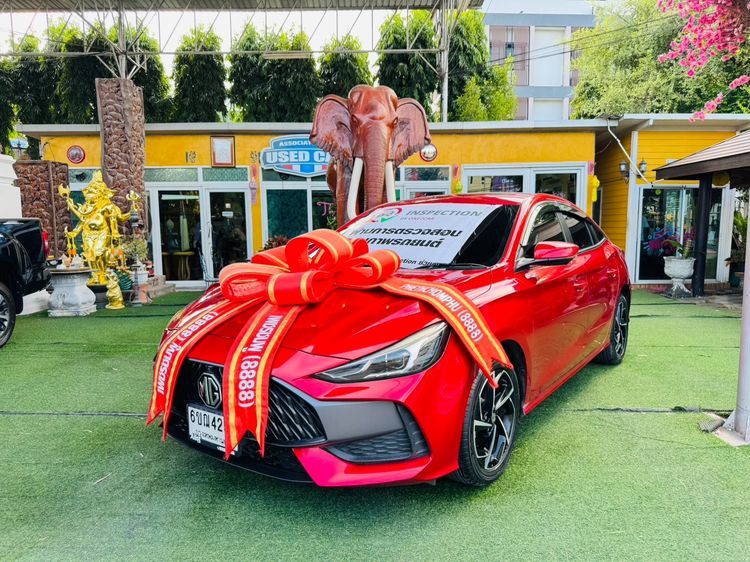 MG MG5 2025 1.5 X Sedan เบนซิน ไม่ติดแก๊ส เกียร์อัตโนมัติ แดง รูปที่ 3