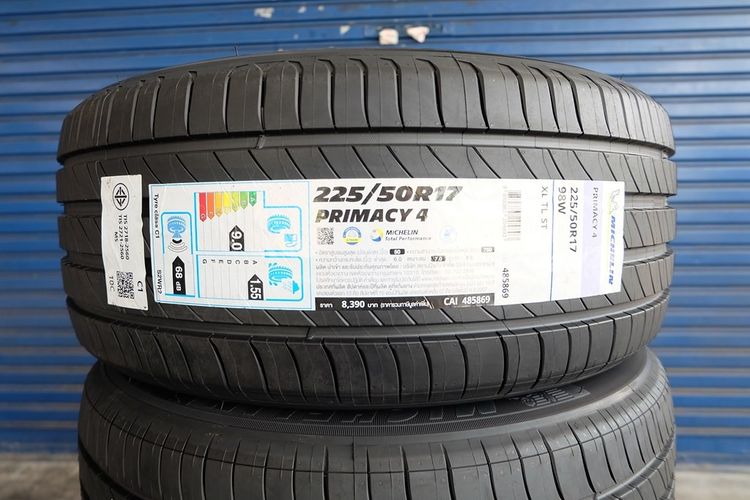 💪ยางใหม่ Michelin รุ่น Primacy 4 ขนาด 225 50R17 ปี26 รูปที่ 2