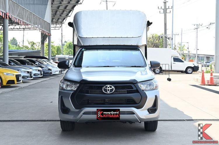 Toyota Hilux Revo 2021 2.4 Entry Pickup ดีเซล ไม่ติดแก๊ส เกียร์อัตโนมัติ บรอนซ์เงิน รูปที่ 2