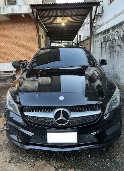 Mercedes-Benz CLA-Class 2016 CLA250 AMG Sedan เบนซิน ไม่ติดแก๊ส เกียร์อัตโนมัติ ดำ รูปที่ 2