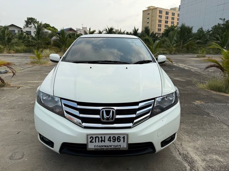 Honda City 2013 1.5 V CNG Sedan เบนซิน NGV เกียร์อัตโนมัติ ขาว รูปที่ 3